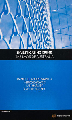 Investigating Crime - The Laws of Australia