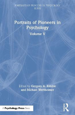 Portraits of Pioneers in Psychology
