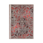 Garnet (Silver Filigree Collection) Midi Lined Softcover Flexi Journal