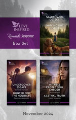 Love Inspired Suspense Box Set Nov 2024/Search And Detect/Sniffing Out Justice/Undercover Escape/Hunted For The Holidays/Witness Protection Ambush/
