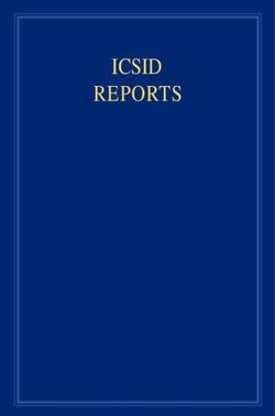 ICSID Reports: Volume 16