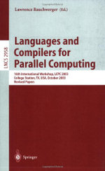 Languages and Compilers for Parallel Computing