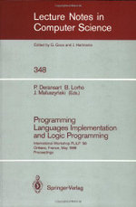 Programming Languages Implementation and Logic Programming