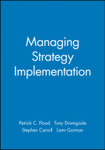 Managing Strategy Implementation
