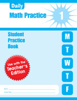 Daily Math, Practice, Grade 1 Individual Student Practice Book