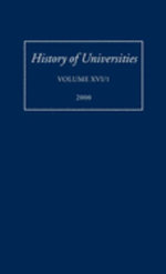 History of Universities: Volume XVI (1)