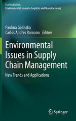 Environmental Issues in Supply Chain Management