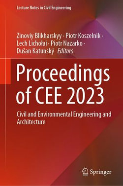 Proceedings of CEE 2023 Proceedings of CEE 2023
