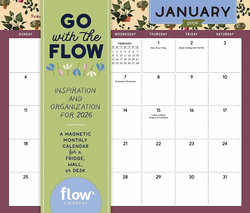 Go with the Flow: Inspiration and Organization for 2026 Go with the Flow: Inspiration and Organization for 2026