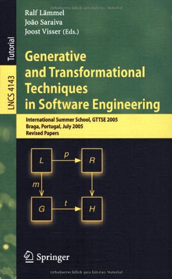 Generative and Transformational Techniques in Software Engineering