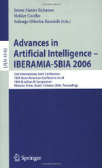 Advances in Artificial Intelligence - IBERAMIA-SBIA 2006