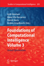 Foundations of Computational Intelligence Volume 3