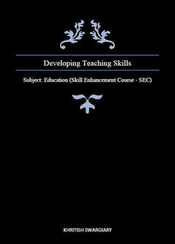 Developing Teaching Skills