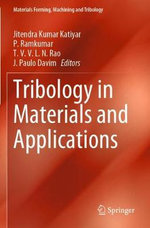 Tribology in Materials and Applications