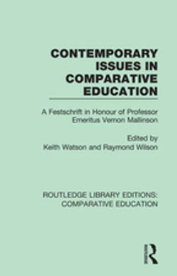 Contemporary Issues in Comparative Education Contemporary Issues in Comparative Education