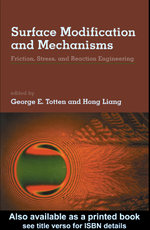 Surface Modification and Mechanisms