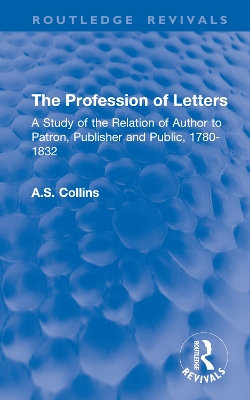 The Profession of Letters The Profession of Letters