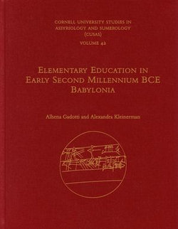 Elementary Education in Early Second Millennium BCE Babylonia