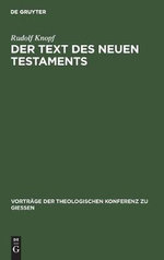 Der Text des Neuen Testaments