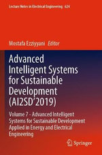 Advanced Intelligent Systems for Sustainable Development (AI2SD'2019)