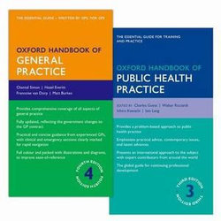 Oxford Handbook of General Practice 4e and Oxford Handbook of Public Health Practice 3e