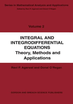 Integral and Integrodifferential Equations