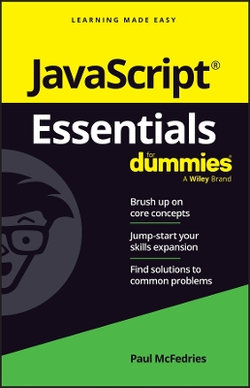 JavaScript Essentials For Dummies JavaScript Essentials For Dummies