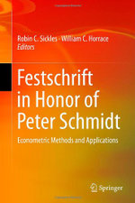 Festschrift in Honor of Peter Schmidt
