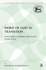 The Word of God in Transition The Word of God in Transition