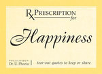 Prescription for Happiness