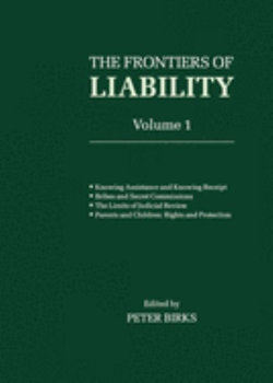 Frontiers of Liability: Volume 1
