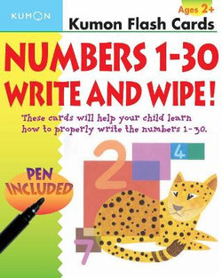 Numbers 1-30 Write & Wipe Flash Cards Numbers 1-30 Write & Wipe Flash Cards