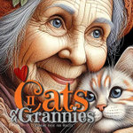 Cats and Grannies Coloring Book for Adults 2 Cats and Grannies Coloring Book for Adults 2