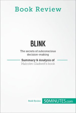 Book Review: Blink by Malcolm Gladwell