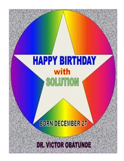 BORN DECEMBER 27