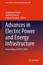 Advances in Electric Power and Energy Infrastructure