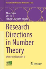 Research Directions in Number Theory