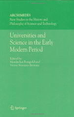 Universities and Science in the Early Modern Period