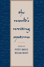 The World's Writing Systems