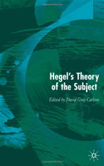 Hegel's Theory of the Subject