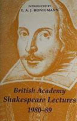 British Academy Shakespeare Lectures 1980-1989