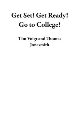 Get Set! Get Ready! Go to College!