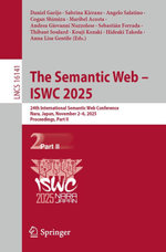 The Semantic Web – ISWC 2025