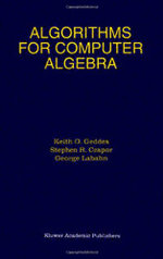 Algorithms for Computer Algebra