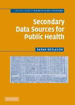 Secondary Data Sources for Public Health