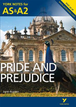 Pride and Prejudice: York Notes AS & A2 - for 2026, 2027 exams