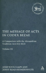 The Message of Acts in Codex Bezae