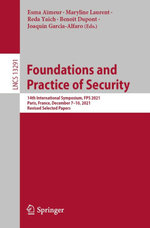 Foundations and Practice of Security