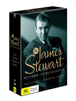 The James Stewart Hollywood Legend Collection (Vertigo / Rear Window / It's a Wonderful Life / Shenandoah)