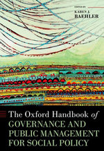 The Oxford Handbook of Governance and Public Management for Social Policy The Oxford Handbook of Governance and Public Management for Social Policy